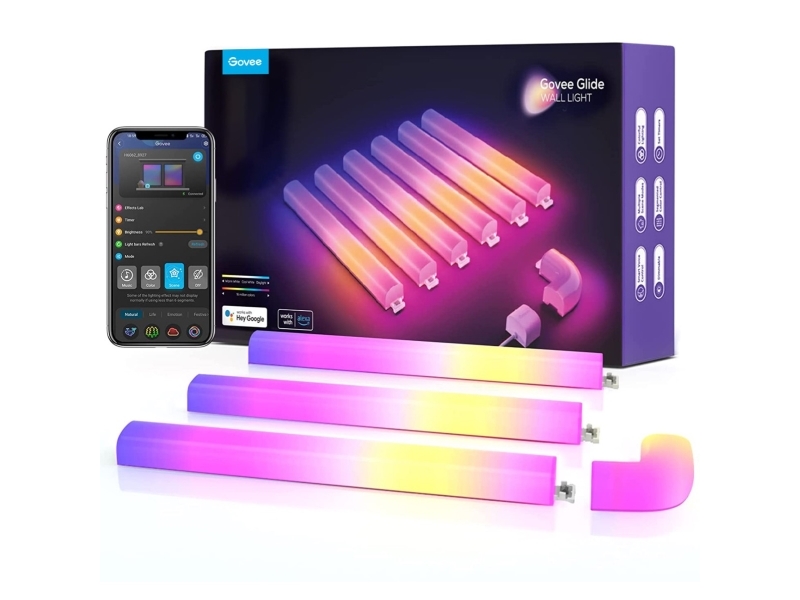 Taśma LED Govee Govee Glide (6+1) SMART LED, TV, Gaming, Home - RGBIC | TV, Ljud & Bild - Digital tv-mottagare - Digital-TV-mottagare | GameStuff