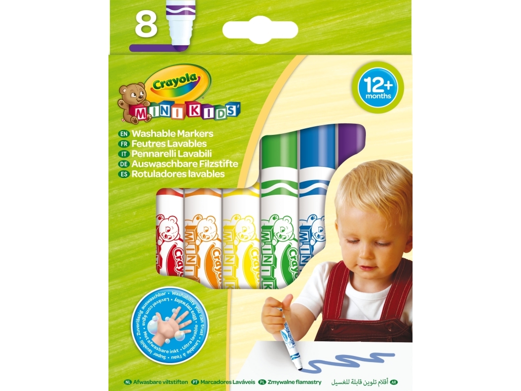Goliath Unisex Bunt Filzstifte Bv Minikids (X12) - Bild 2