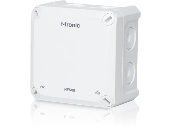 F-TRONIC Membrandåse 85x85x54mm IP66 hvid | Lauritz Knudsen - LK FUGA - Dosor | GameStuff