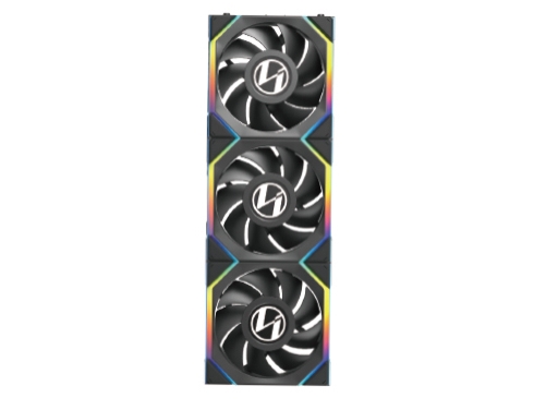Lian Li 12sllcd1w3b Ventilator 12 Cm 350 Rpm 1900 Rpm 50 08 Kubikfod/min. Sort