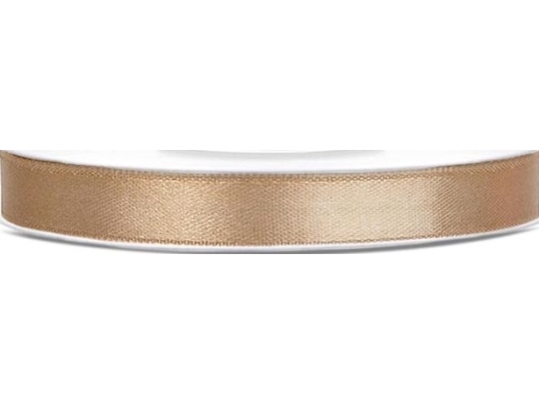 Hellgoldenes Satinband 6Mm