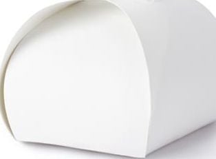 Weiße Geschenkboxen, Rund
