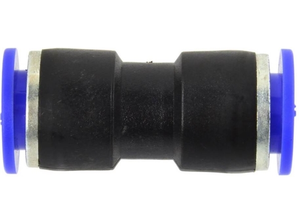 Geko Automatische Schlauchkupplung Pu/Pe Gerade Ø 6 Mm (G03011)