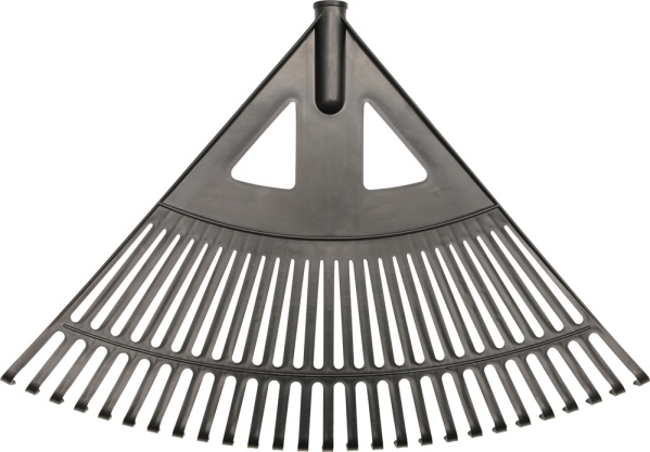 Flo Kunststoff-Laubrechen Ungerahmt 27-Zähnig 58Cm 35791