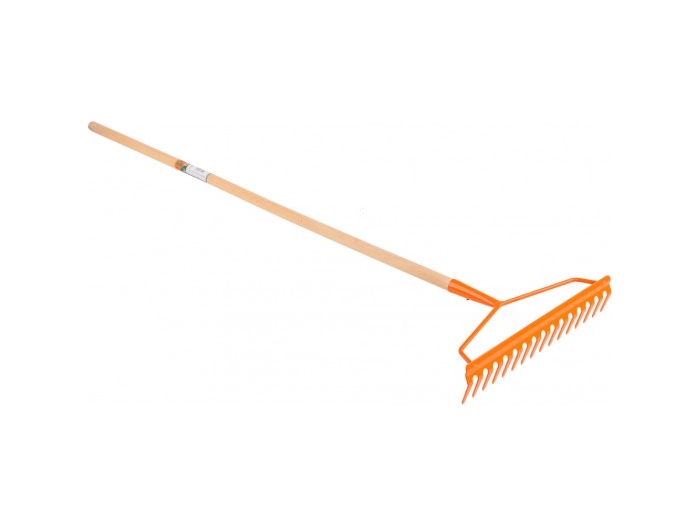 Flo metalliharava 16-hampainen 130cm kehystetty (35759)