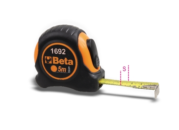 Beta Tools Beta Riedimo Matuoklė 3M X 16Mm 1692/3