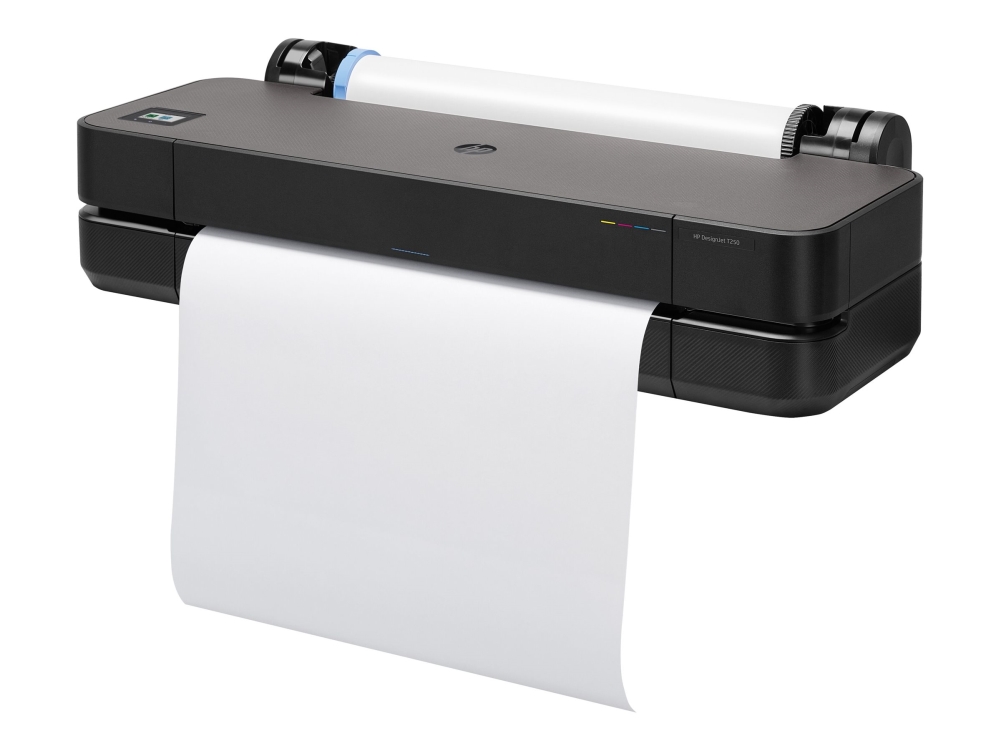 HP DesignJet T250 - 24 stor-format printer - farve - blækprinter - A1, ANSI D - 2400 x 1200 dpi - op til 0.5 min./side (mono) / op til 0.5 min./side (farve) - USB 2.0, LAN, Wi-Fi