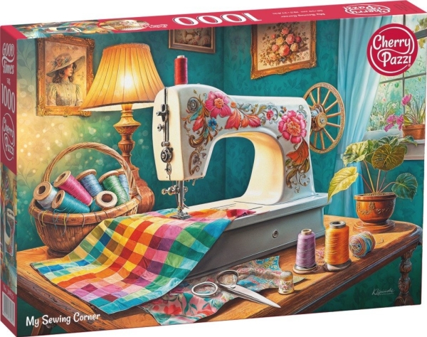 Puslespil 1000 bit Cherrypazzi MySewingCorner 30875