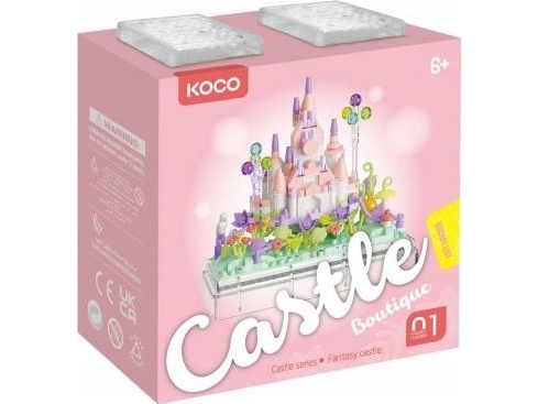 Gazelo Koco Blöcke Rosa Schloss 414El 02074 44262 /32