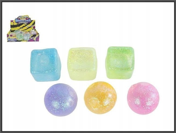 Hipo Piłka/kostka do ściskania 6cm 12/opak 621675 97012