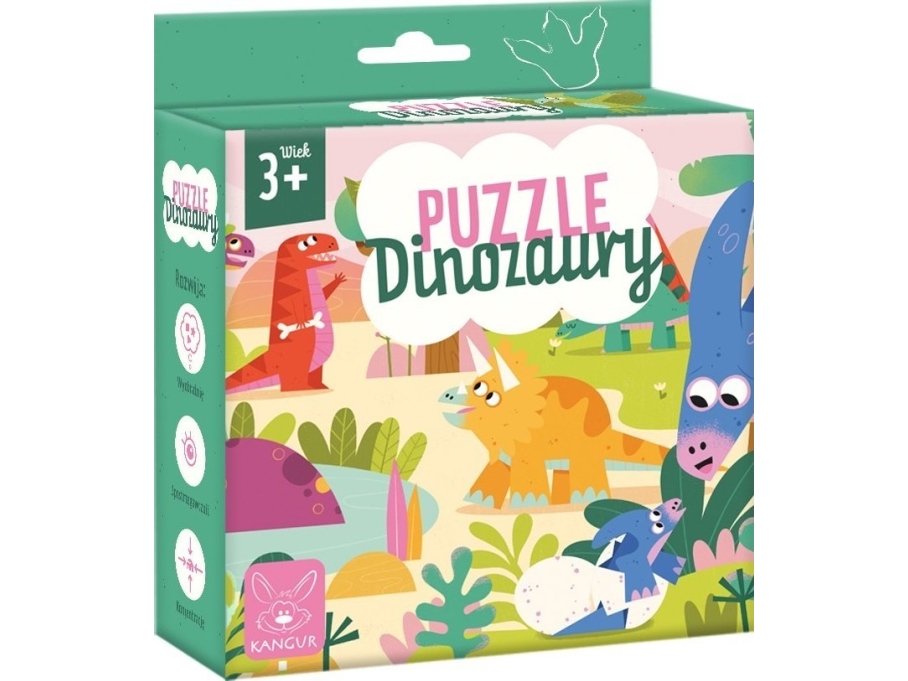 Känguru-Puzzle Dinosaurier 3+ 41701
