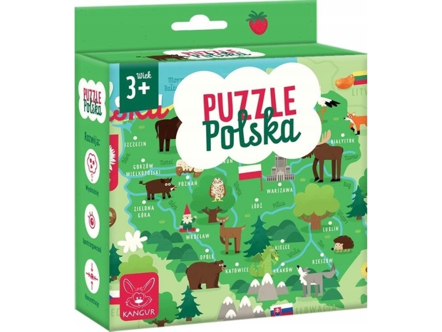 Kangur Puzzle Polska 3+ 41718