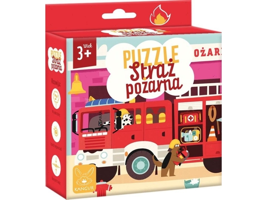 Kangur Puzzle Straż Pożarna 3+ 41565