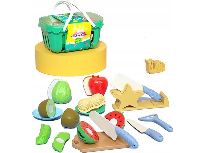 Skärset med korg 170522 | Leksaker - Rollek - Leksakskök och mat | GameStuff