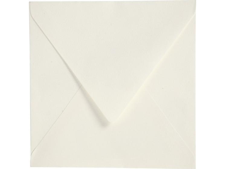 Focus Focus Envelope 160X160 Raw White 120G 50 Pcs