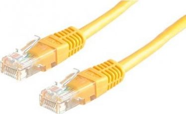 Roline Roline Patchcord Utp Kat.6 5M Żółty