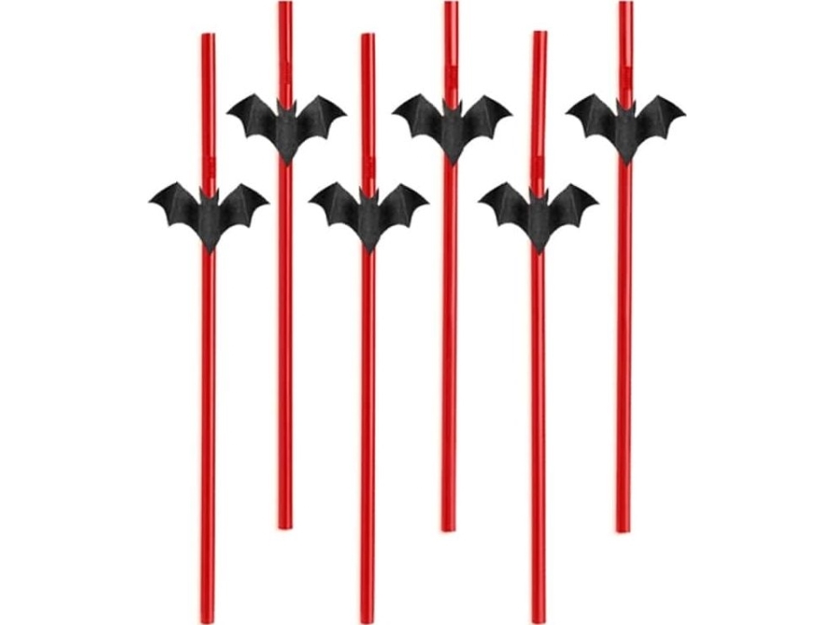 PartyDeco SLH2, Svart, Röd, Vit, 240 mm, 6 styck, 115 mm, 260 mm | N - A | GameStuff