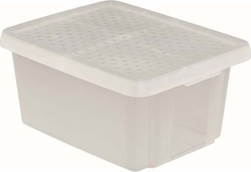 Curver Aufbewahrungsbox Mit Deckel Essentials 16 L Weiß (225356)