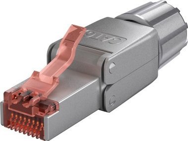 Cat 6 Feldkonfektionierbarer Rj45-Stecker, Stp Geschirmt