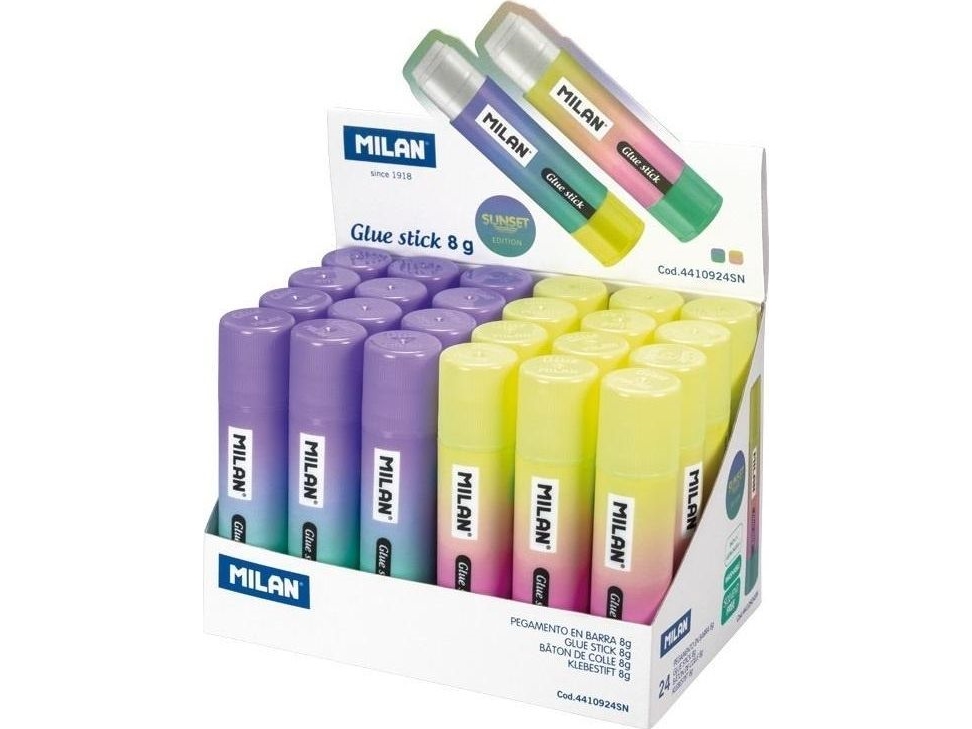 Milan Limstift 8 Gram 24Stk Sunset Display