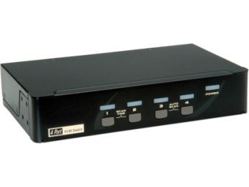 Roline Kvm-Switch Displayport Usb 2.0, 1 Bruger - 4 Pc