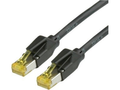 Draka Cat.6A (Class Ea) S/Ftp-Patchkabel, Uc900 Tm31, Lsoh, Sort, 5 M