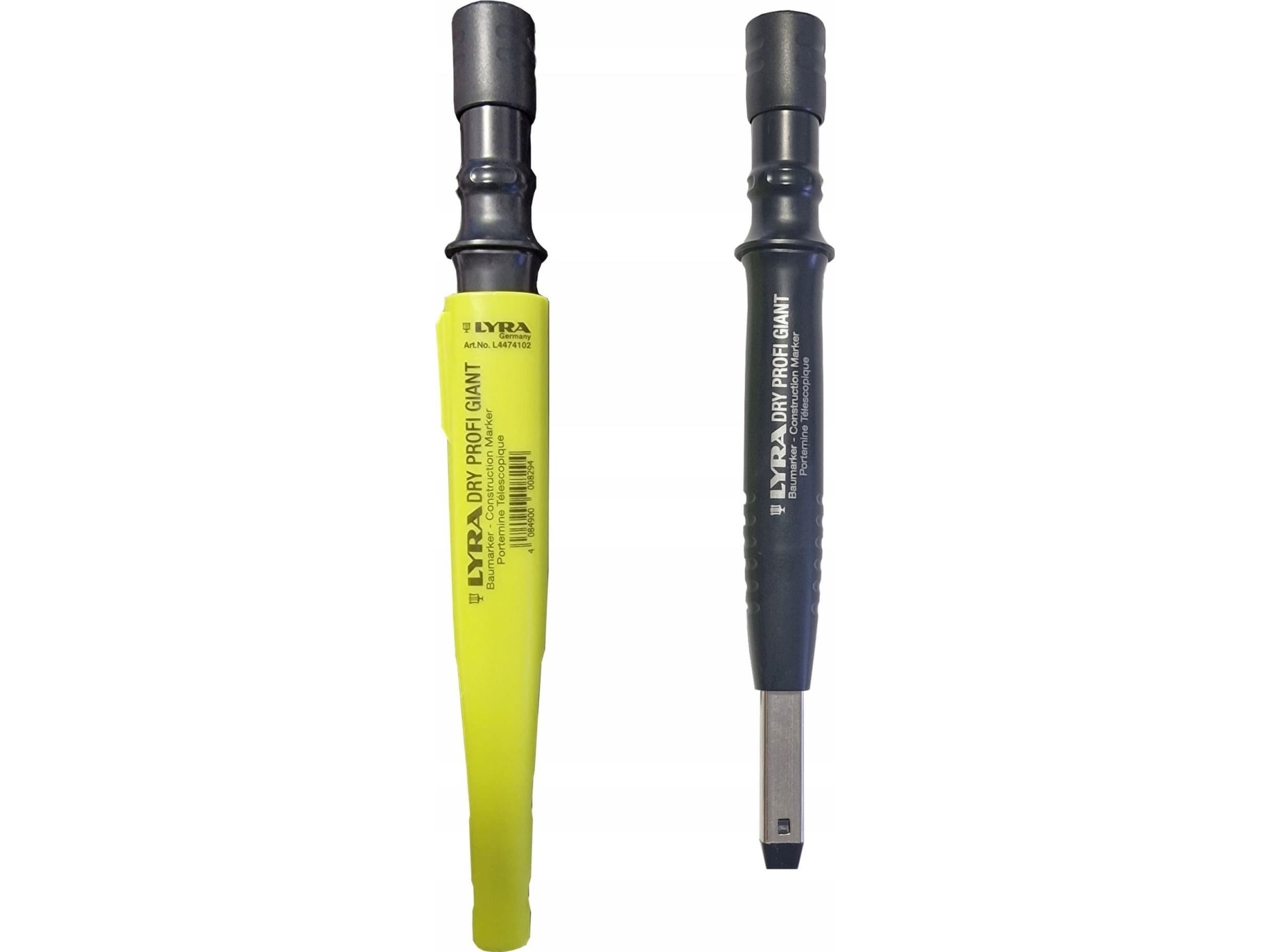 Rakennusmerkki, grafiittitäyte, 4,8/2mm 2h lyra-dryprofi jättiläinen