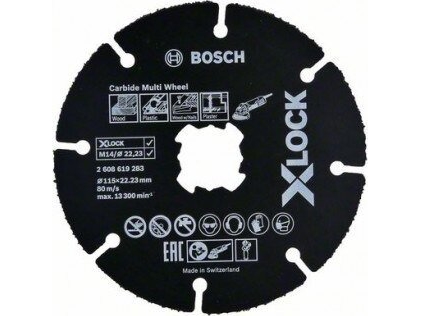 Bosch Skæreskive Rb - 10Er Cmw X-Lock