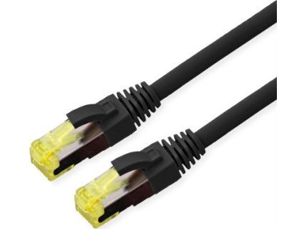 Roline Outdoor Cat.6A Kabel Roline Roline Outdoor Cat.6A (Class Ea) S/Ftp (Pimf), Fleksibelt, Lsoh, Sort, 3 M