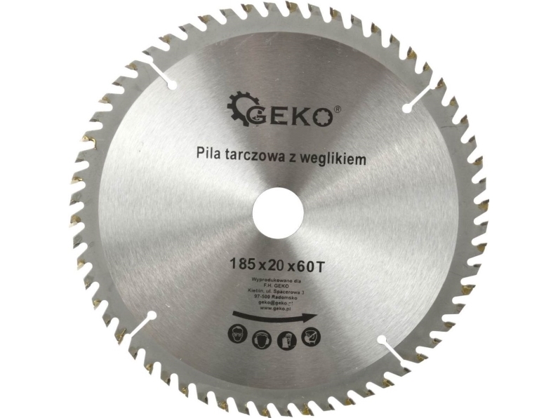 Geko Tr&auml;s&aring;gblad 185x20x60T (G00092)