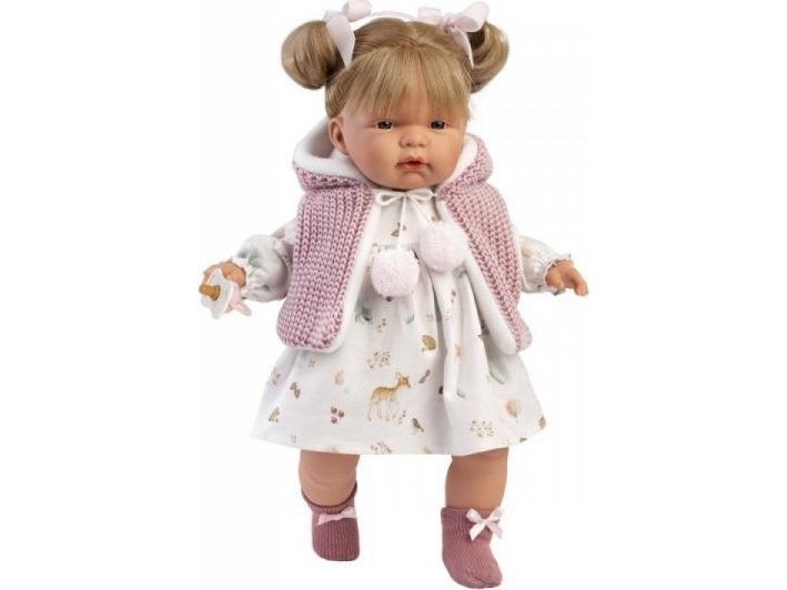 Llorens Sitzende Puppe Joelle 38 Cm