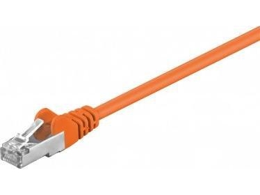 Rb-Lan Cat 5E Patchkabel, F/Utp, Orange - Kabellänge 10 M