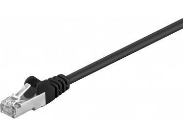 Rb-Lan Cat 5E Patchkabel, F/Utp, Schwarz - Kabellänge 25 M