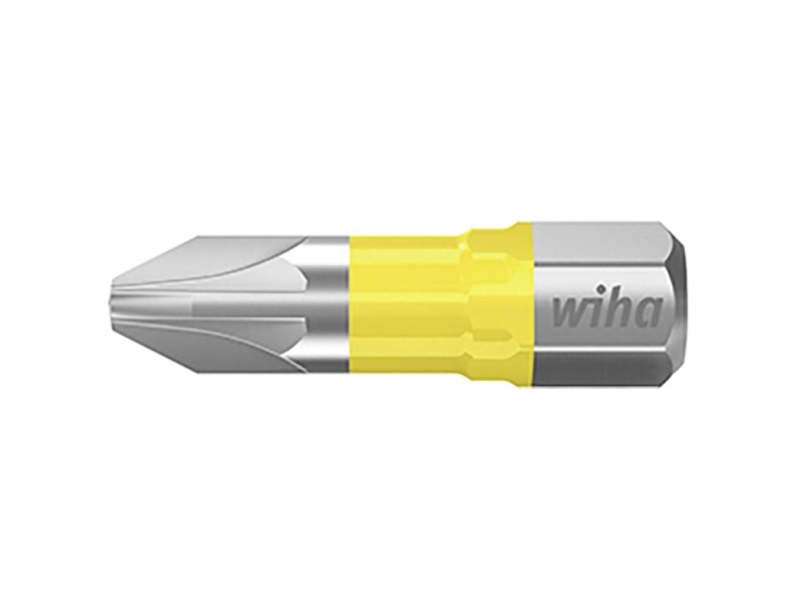 Wiha 41590, 5 Stk, Stjerneskruetrækker, Pz 3, 25 Mm, 25,4 / 4 Mm (1 / 4"), Sekskantet