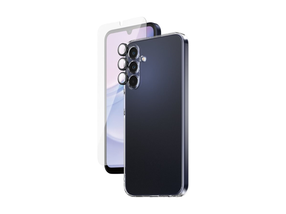 Panzerglass Safe. By 3-In-1 Schutz Set Samsung Galaxy A15 | A15 5G, Samsung, Samsung - Galaxy New A14, Samsung - Galaxy New A14 5G, Trockene Anwend