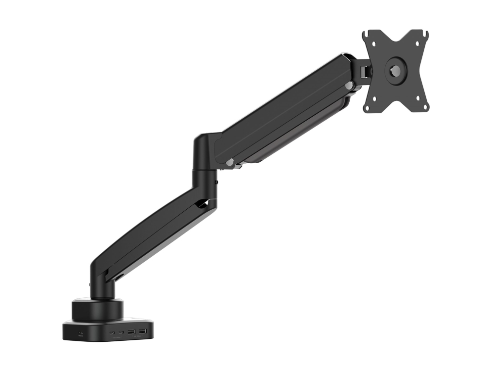 J5create Jtsa301 - Monteringssæt (Monitorarm, Klemmemonteringsbase, Pakning Til Gennemføring) - For Monitor - Ergonomic, With Docking Station - Alumi