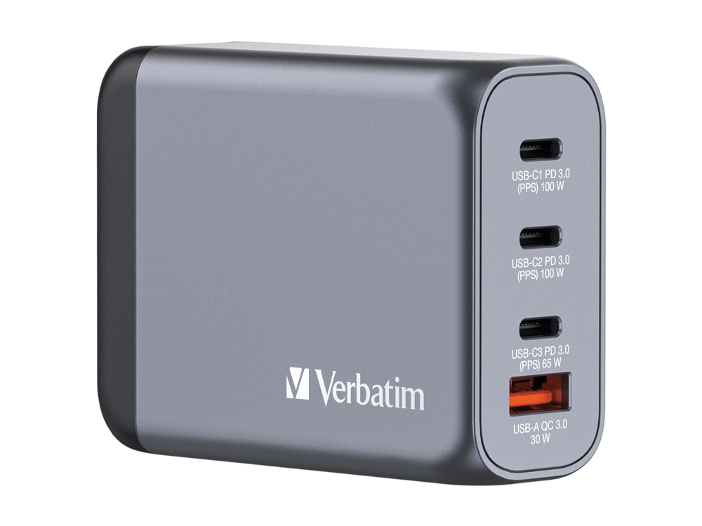 Verbatim Gnc-100, Drinnen, Ac, 20 V, Schwarz, Grau