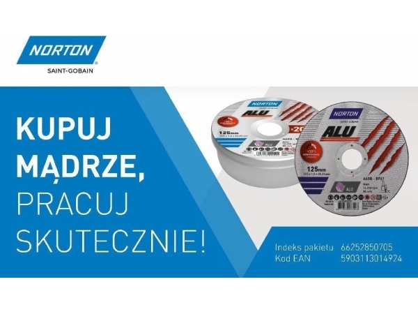 Norton Norton Disc.Alu 125Mm X 1.0Mm X 22.23Mm /20Pcs. Can