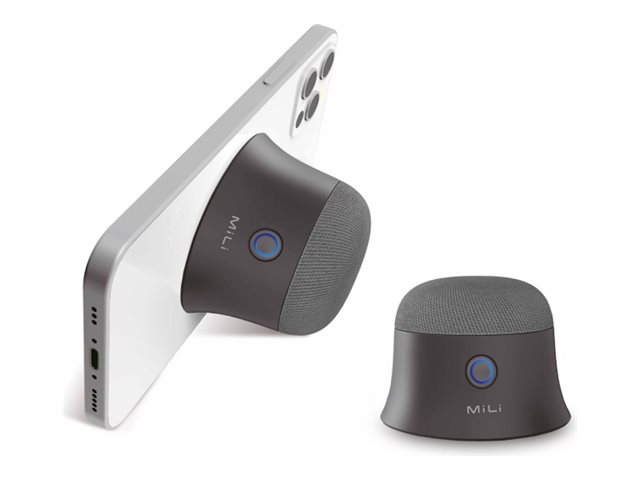 Ultron 461884, 3 W, Kabellos, Tragbarer Mono-Lautsprecher, Grau, Tablet / Smartphone, Integrierte Batterie