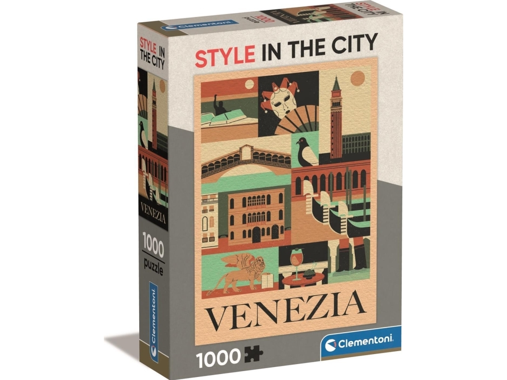 Clementoni Puzzle 1000 Teile Kompakt Venezia