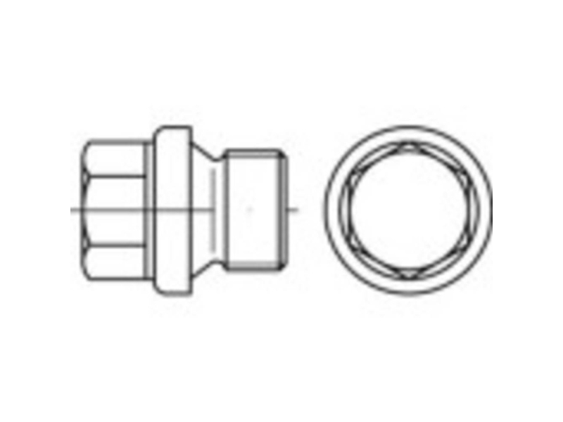 Toolcraft To 9988893 Låseskruer 3/4 Zoll Din 910 Rustfrit Stål A4 10 Stk