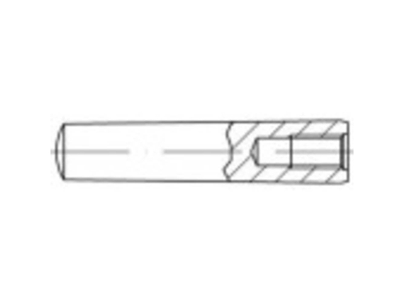 Toolcraft To-9979332 Keglesøm (Ø X L) 20 Mm X 120 Mm Stål 5 Stk