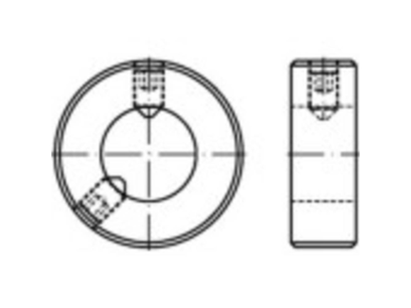 Toolcraft To-9978360 Achsverlängerung Außen-Ø 100 Mm M12 Din 703 Stahl 5 Stk