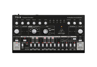 Behringer TD-3-SB, Analog synthesizer, Svart, ?DC, 9 V, 305 mm, 165 mm | Hobby - Musikinstrument - Kontroller | GameStuff
