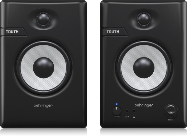 Behringer Truth 4.5 BT, 2-vägs, 2.0 kanaler, Kabel & Trådlös, 32 W, 60 - 20000 hz, Svart | TV, Ljud & Bild - Högtalare - Inbyggnadshögtalare | GameStuff