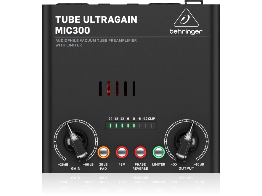 Behringer MIC300, Svart | TV, Ljud & Bild - Stereo - A/V Receivere & Förstärkare | GameStuff