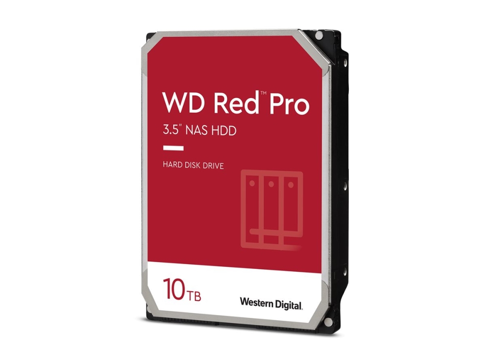 Wd Red Pro - Hårddisk - 10 Tb - Intern - 3,5" - 7200 Rpm