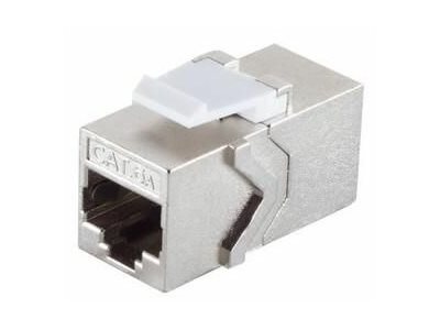 Microconnect Keystone-12, Silber, Rj-45, Rj-45, Weiblich, Weiblich, Cat6a