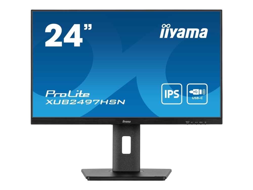 Iiyama Prolite Xub2497hsn B2 Led Skærm 24 " 23.8 " Til At Se 1920 X 1080 Full Hd 1080p @ 100 Hz Ips 300 Cd/m² 1300:1 1 Ms Hdmi Dis
