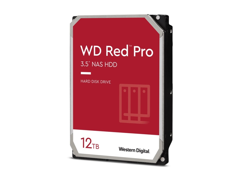 Wd Red Pro - Harddisk - 12 Tb - Intern - 3.5" - 7200 Rpm